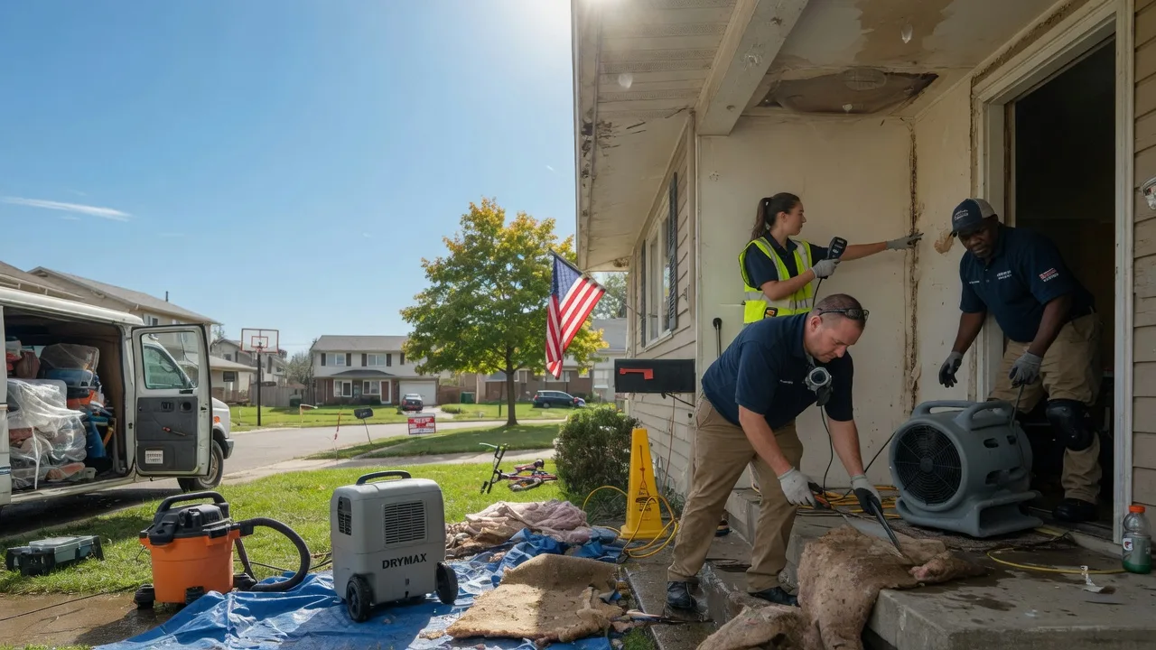 Water Damage Restoration in Start, LA near me